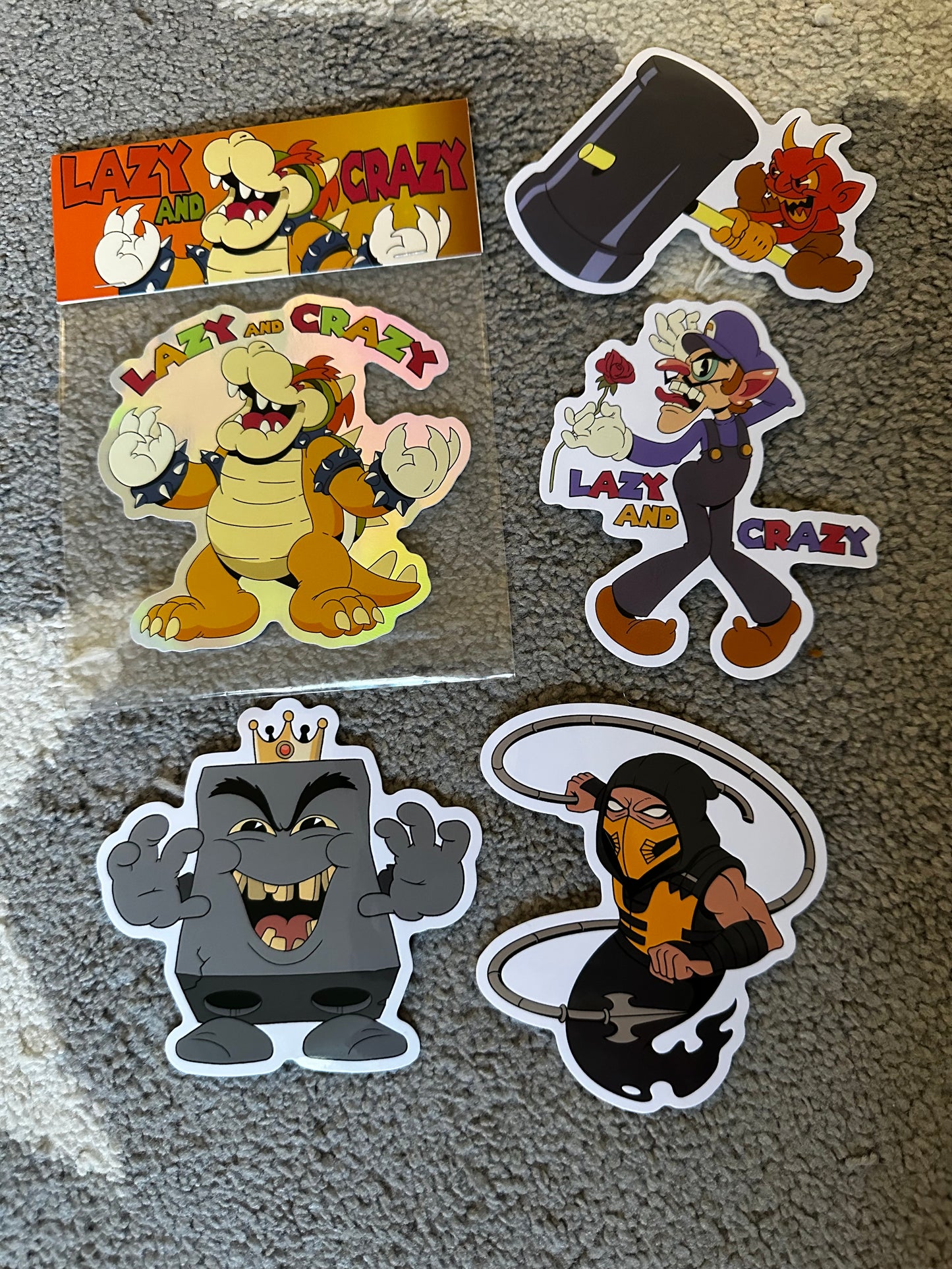GAMING STICKER PACKS! (Ships today)