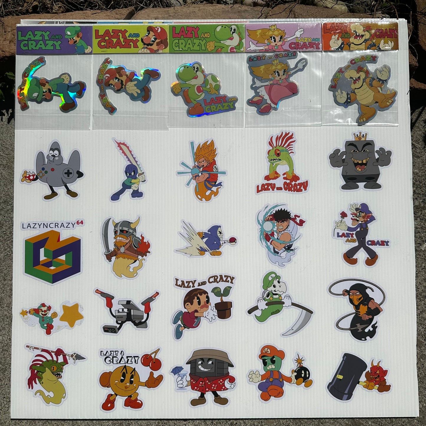 GAMING STICKER PACKS! (Ships today)