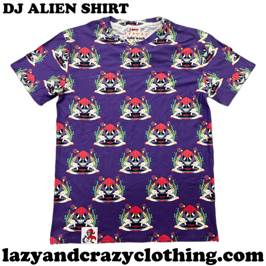 DJ ALIEN SHIRT