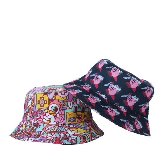 Gaming mega reversible bucket hat (ships today)