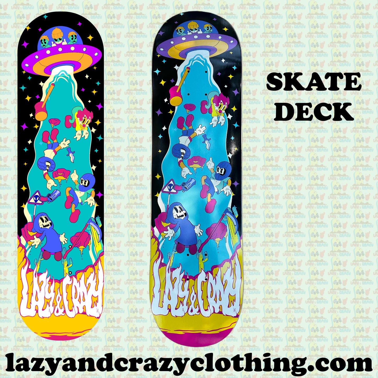 SUMMER SKATE DECK