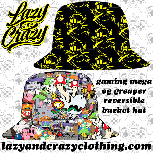 GAMING MEGA BUCKET HAT (pre order)